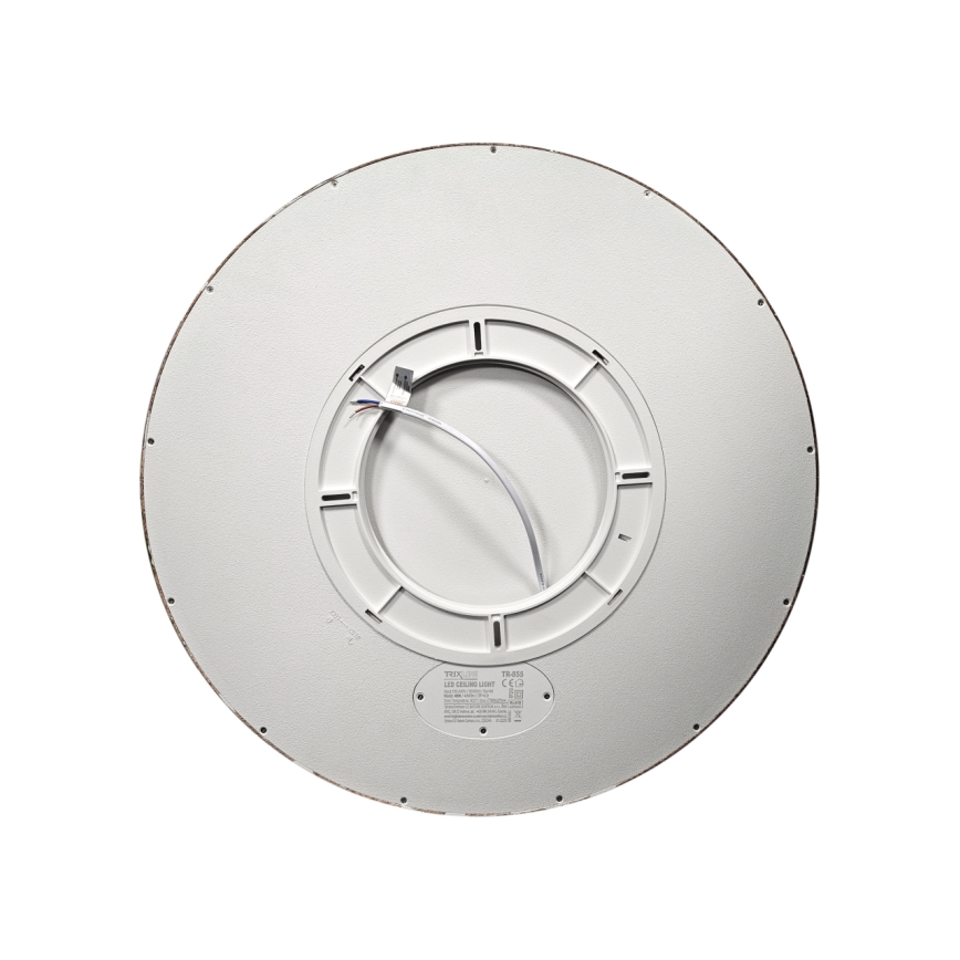 Plafonieră LED 40W, 230V, 3000/4000/6500K, Ø 50 cm, maro