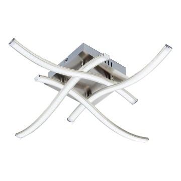 Plafonieră LED 4x 2,6 W/230 V/3000 K, crom mat