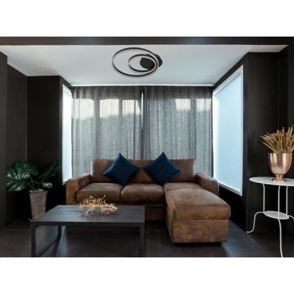 Plafonieră LED 55W dimabilă, 230V, 3000–6500K, cu telecomandă