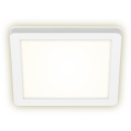 Plafonieră LED/8W/230V 19x19 cm albă IP44 Briloner 3010-016