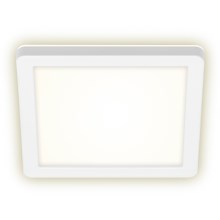 Plafonieră LED/8W/230V 19x19 cm albă IP44 Briloner 3010-016