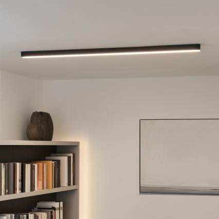 Plafonieră LED ALLDAY BASIC LED/20/30/40W/230V 2700/4000/6000K 120 cm neagră
