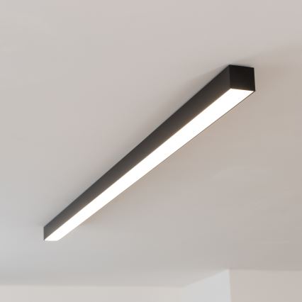 Plafonieră LED ALLDAY BASIC LED/20/30/40W/230V 2700/4000/6000K 120 cm neagră