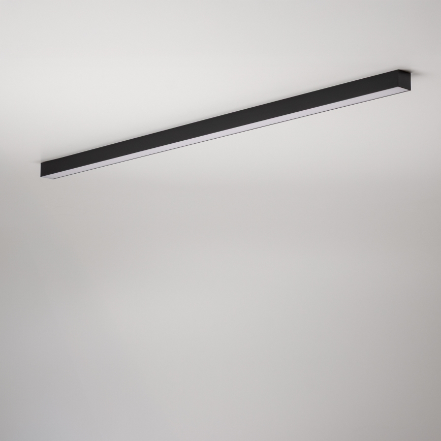 Plafonieră LED ALLDAY BASIC LED/20/30/40W/230V 2700/4000/6000K 120 cm neagră