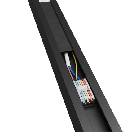 Plafonieră LED ALLDAY BASIC LED/20/30/40W/230V 2700/4000/6000K 120 cm neagră