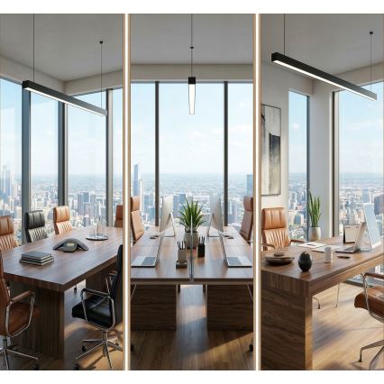 Plafonieră LED ALLDAY BASIC, 40W, 230V, 2700/4000/6000K, negru