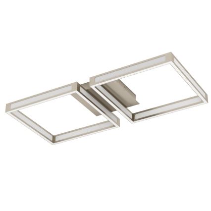 Plafonieră 2xLED/11,2W/230V crom mat Eglo