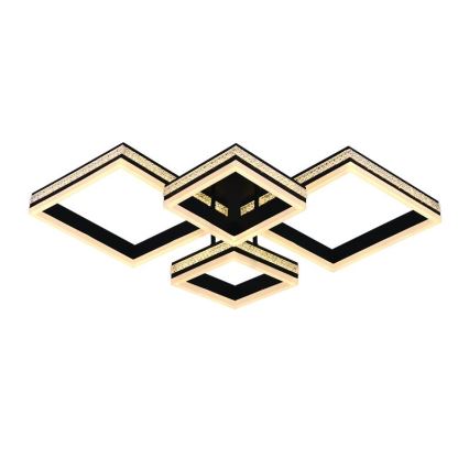 Plafonieră LED aplicată dimabilă 175W, 230V, 3000–6500K, cu telecomandă