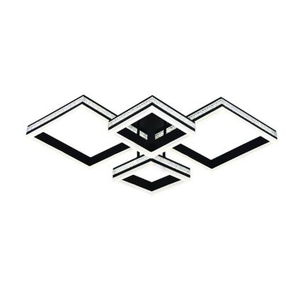 Plafonieră LED aplicată dimabilă 175W, 230V, 3000–6500K, cu telecomandă