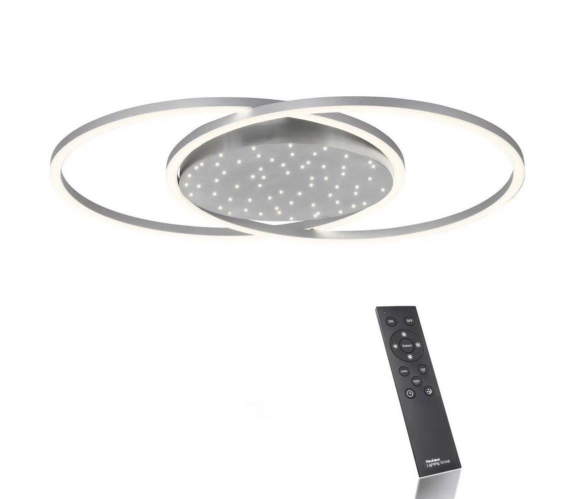 Plafonieră LED aplicată dimabilă YUKI LED/48W/230V Paul Neuhaus 6025-55 + telecomandă