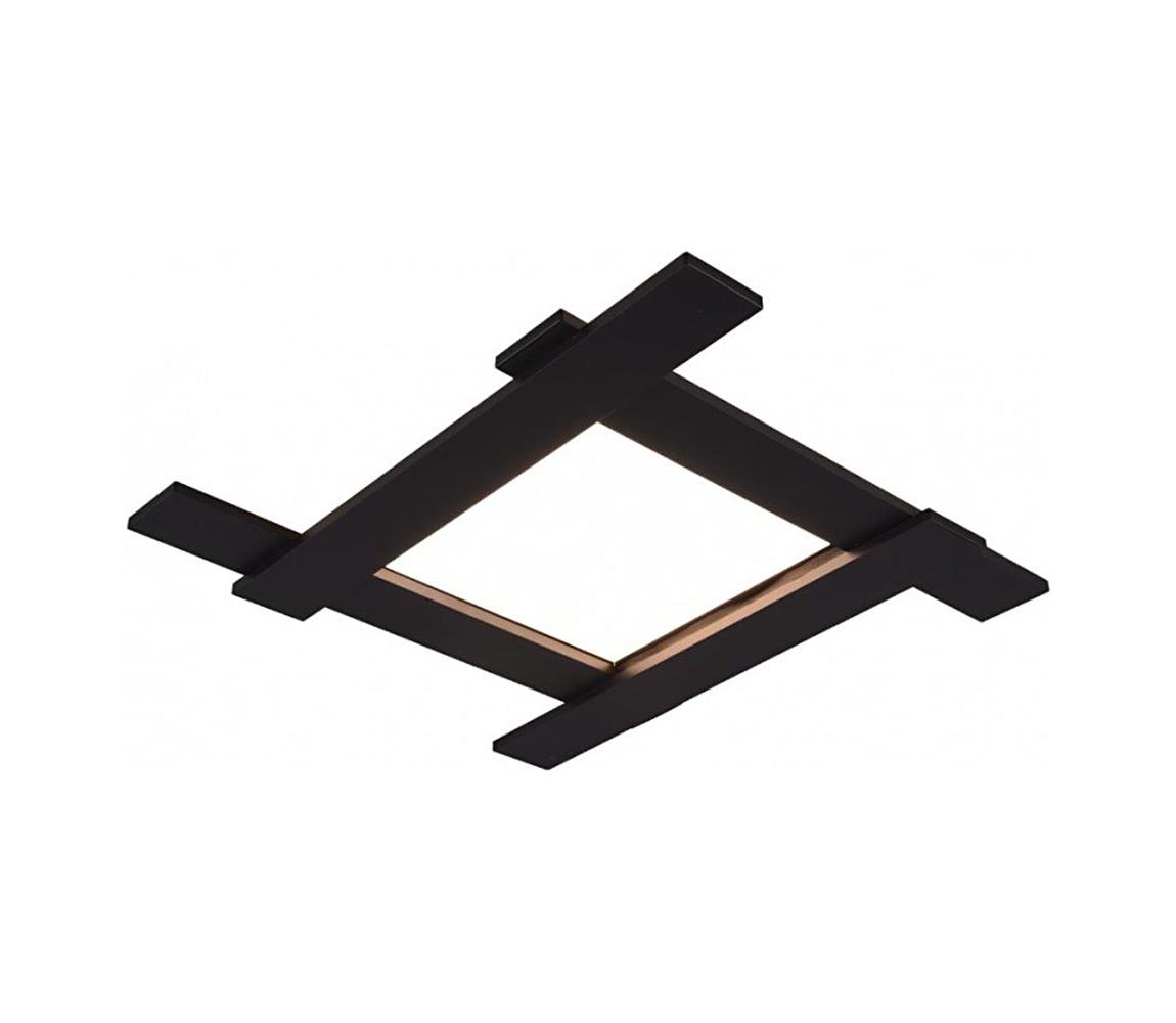 Plafonieră LED BEL LED/18W/230V + 4xLED/35W negru Trio