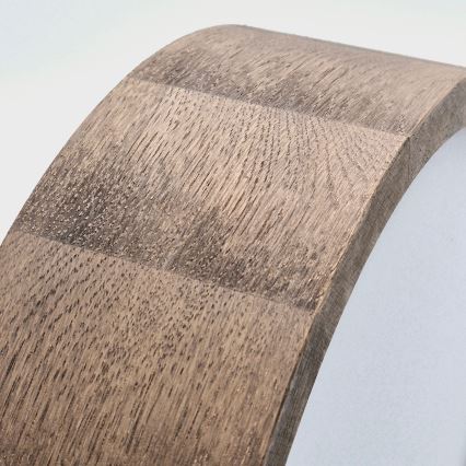 Plafonieră LED Brilagi CARVALHO 2xE27/60W/230V stejar nuc d. 37 cm