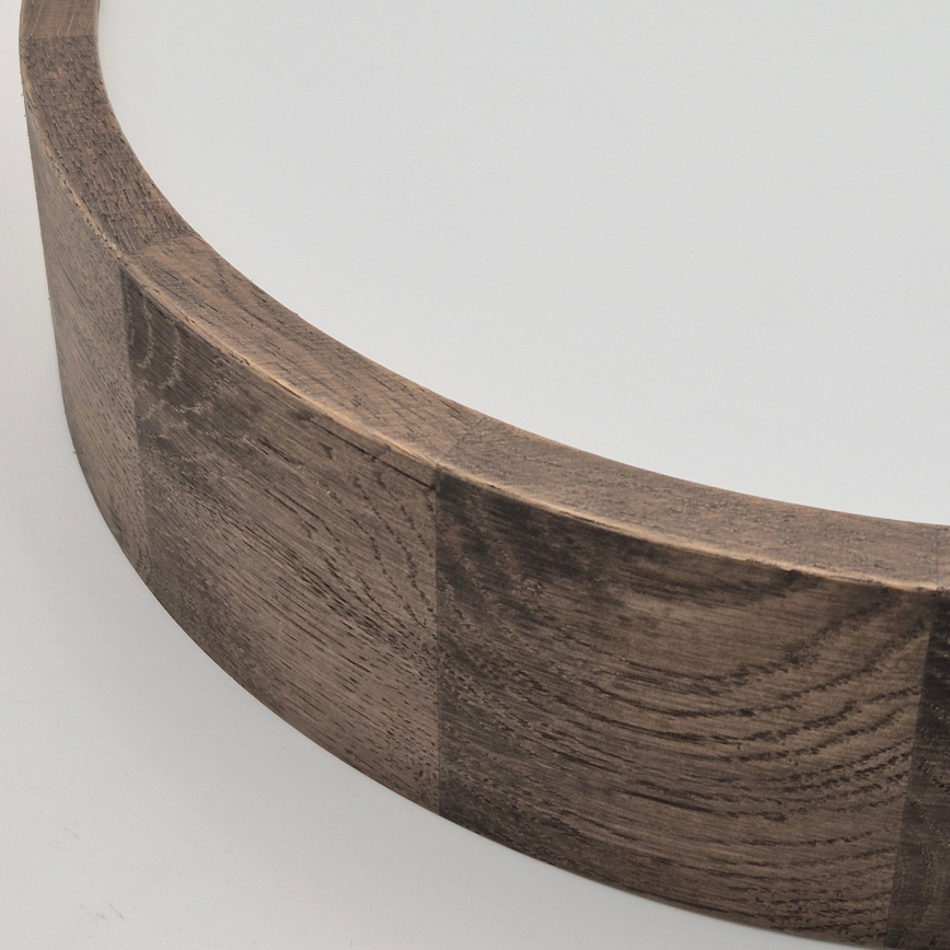 Plafonieră LED Brilagi CARVALHO 2xE27/60W/230V stejar nuc d. 37 cm