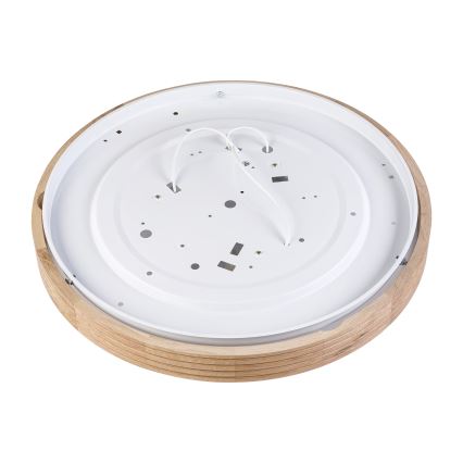 Brilagi - Plafonieră LED CARVALHO MODERN SLIM, 3xE27/60W/230V, Ø 47,5 cm, stejar