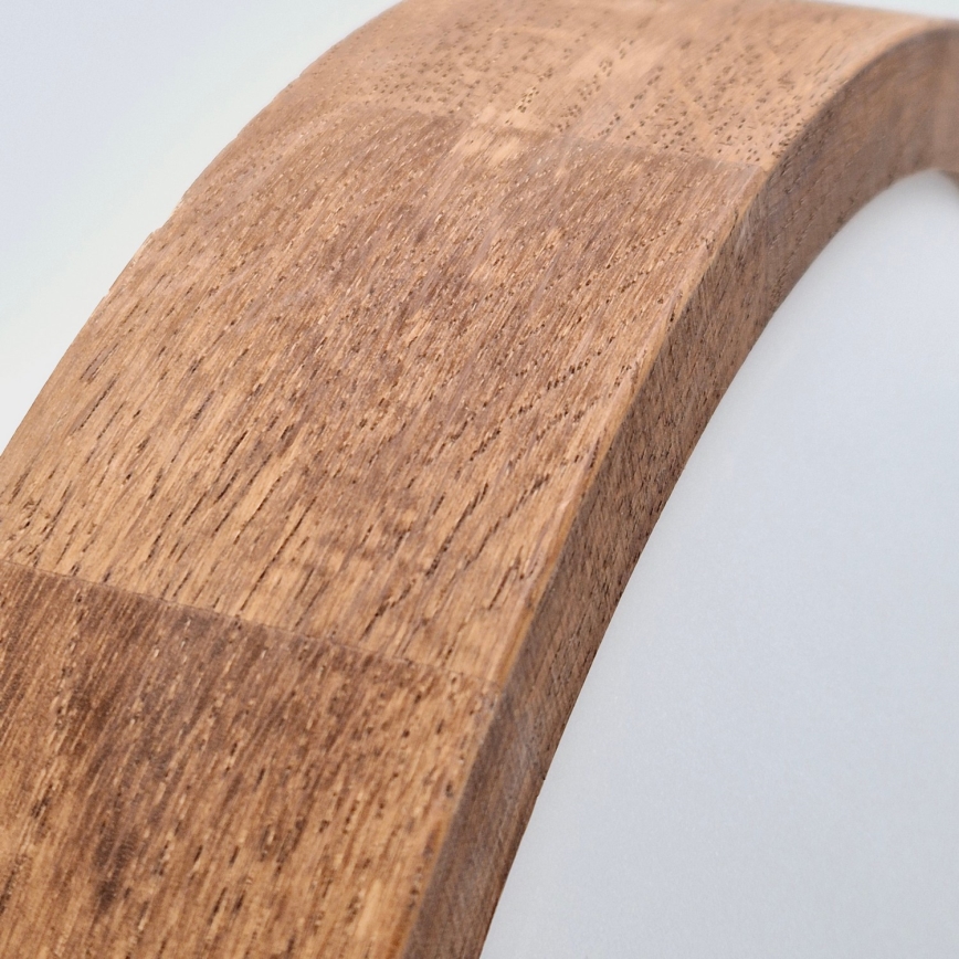 Plafonieră LED Brilagi CARVALHO SLIM 1xE27/60W/230V stejar d. 27 cm