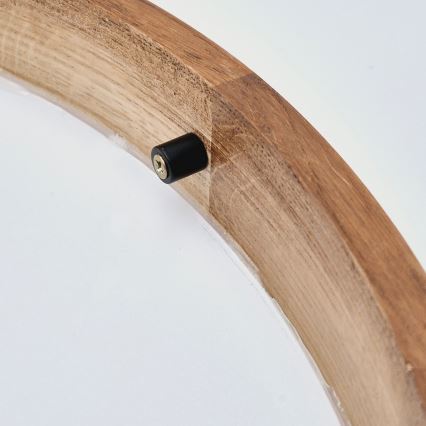 Plafonieră LED Brilagi CARVALHO SLIM 1xE27/60W/230V stejar d. 27 cm