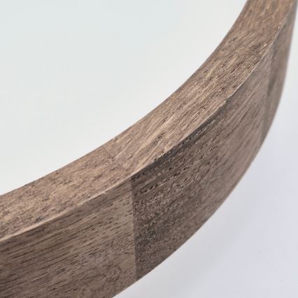 Plafonieră LED Brilagi CARVALHO SLIM 2xE27/60W/230V stejar nuc d. 37 cm