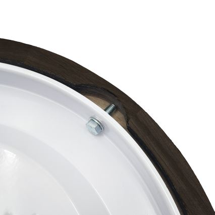 Plafonieră LED Brilagi CARVALHO SMOKEY LED/20W/230V, stejar Ø 27,5 cm