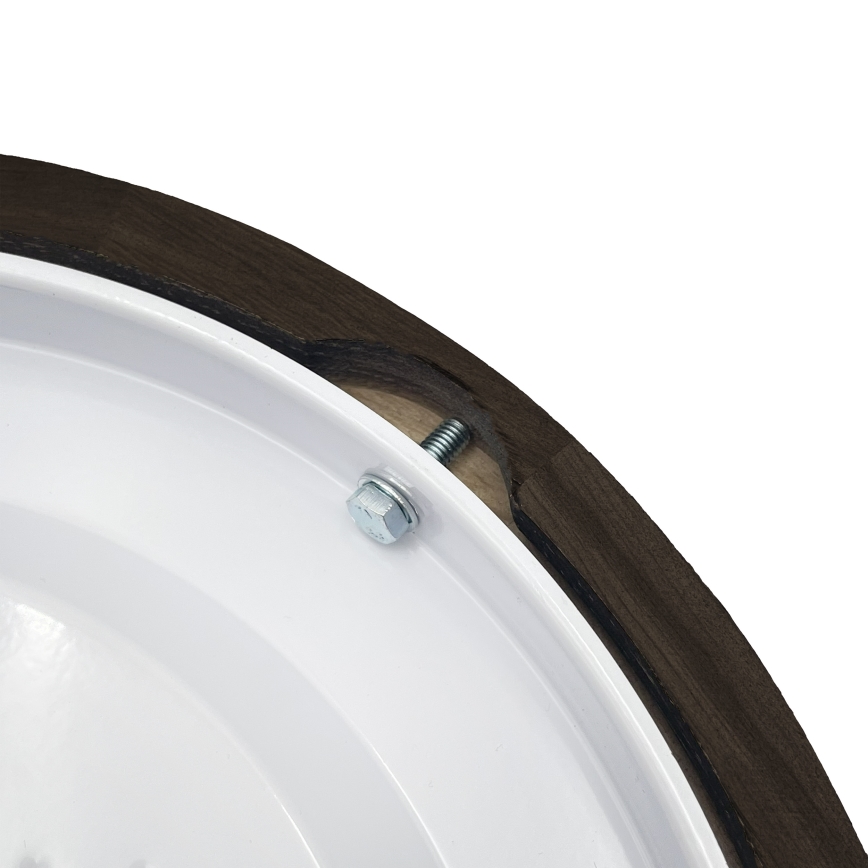 Plafonieră LED Brilagi CARVALHO SMOKEY LED/20W/230V, stejar Ø 27,5 cm