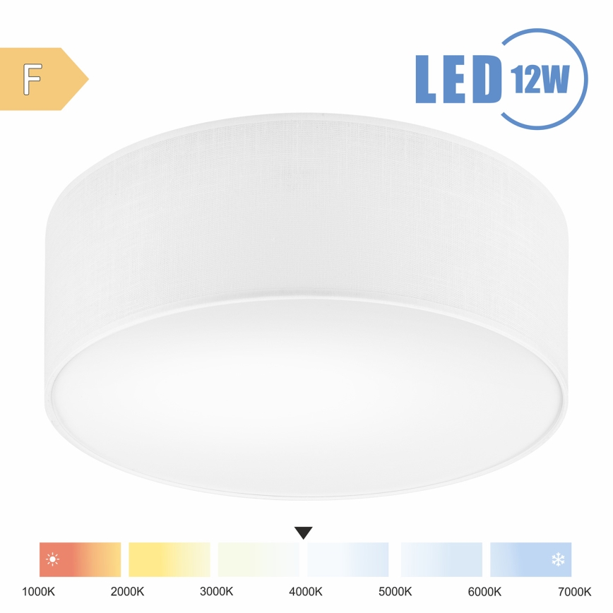 Plafonieră LED Brilagi SIRIJA LED/12W/230V d. 35 cm alb