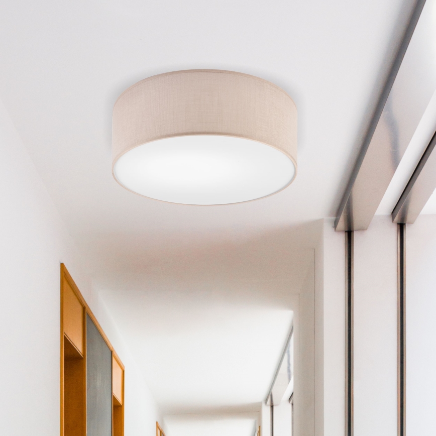 Plafonieră LED Brilagi SIRIJA LED/12W/230V d. 35 cm bej