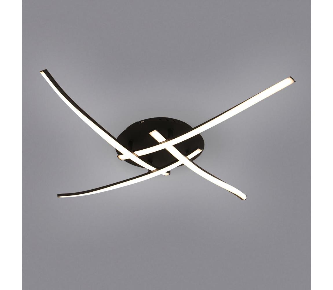 Plafonieră LED Brilagi STRIPES LED/32W/230V negru