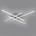Plafonieră LED Brilagi STRIPES LED/37W/230V argintiu
