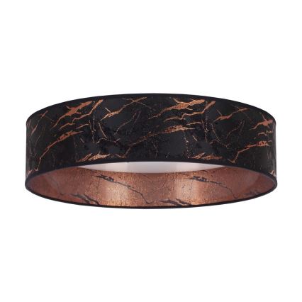 Plafonieră LED VELVET Brilagi LED/24W/230V d. 40 cm 3000/4000/6400K negru/cupru