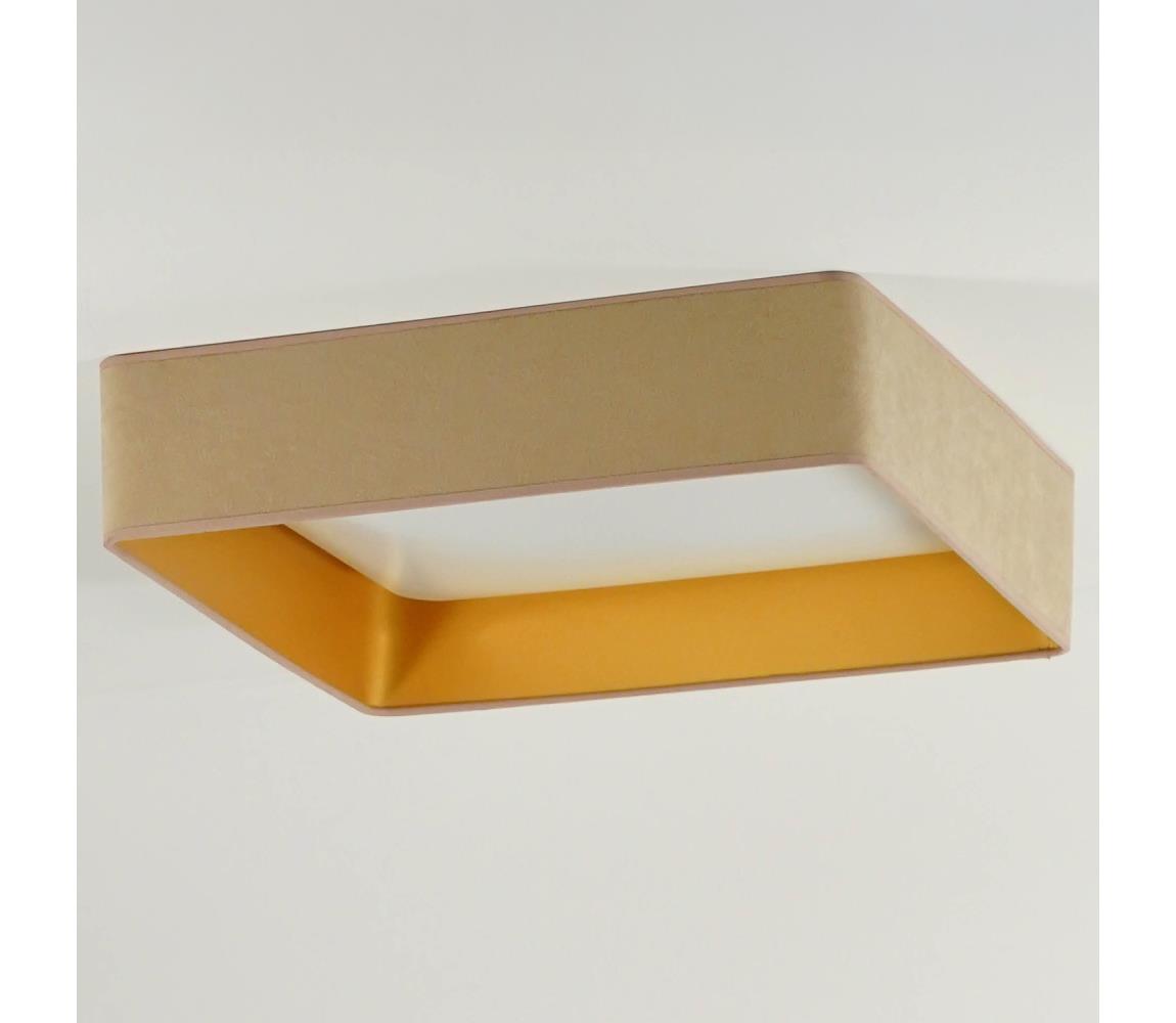 Plafonieră LED Brilagi VELVET SQUARE LED/24W/230V bej