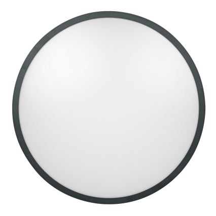 Brilagi - Plafonieră LED ZENNA pentru baie, cu senzor, LED 24W/230V, Ø 35 cm, IP44, antracit + telecomandă