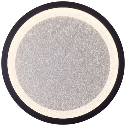 Plafonieră LED Brilliant MOSAKO LED/16W/230V 3000K d. 25 cm negru