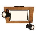 Plafonieră LED Brilo LED/12W/230V + 2xGU10/9W 3000K
