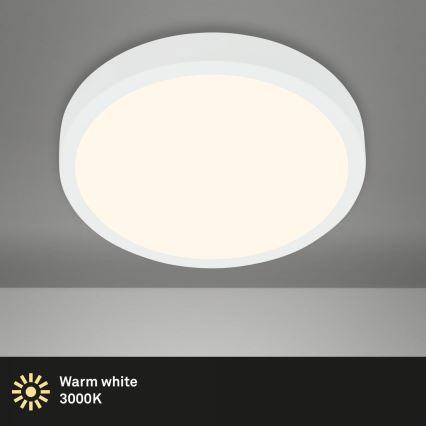 Plafonieră LED Briloner 3703-016 RUNA LED/24W/230V 3000K d. 38 cm alb