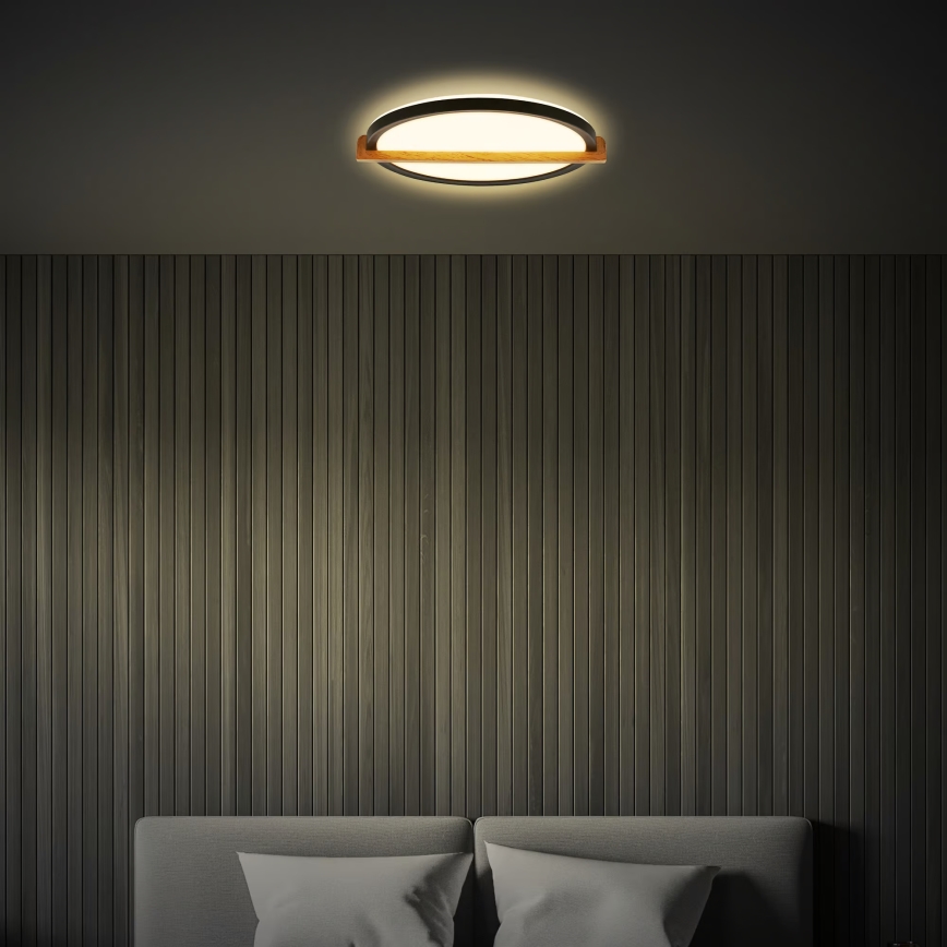 Plafonieră LED Briloner 3844015 - 18 W, 230 V, Ø 31,5 cm