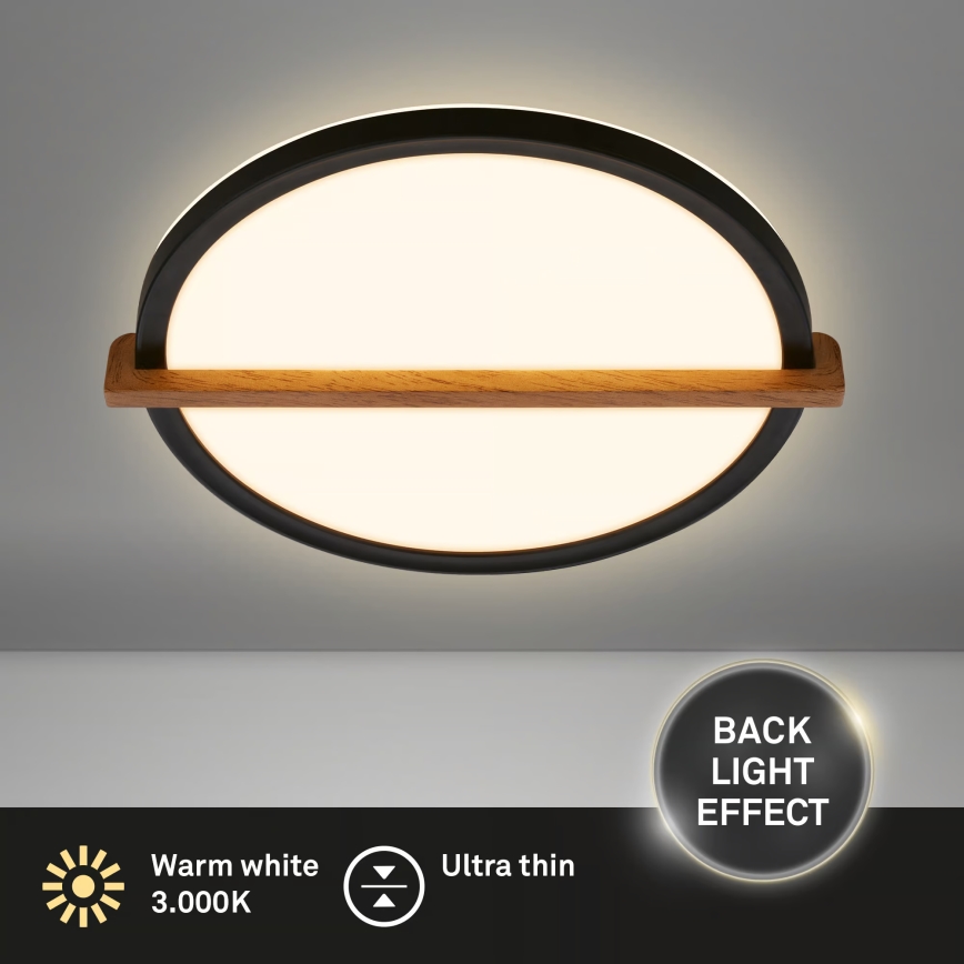 Plafonieră LED Briloner 3844015 - 18 W, 230 V, Ø 31,5 cm