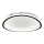Plafonieră LED CALI, 30 W, 230 V, Ø 40 cm, negru