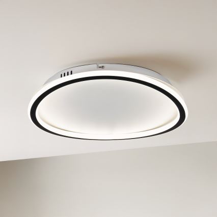 Plafonieră LED CALI, 30 W, 230 V, Ø 40 cm, negru