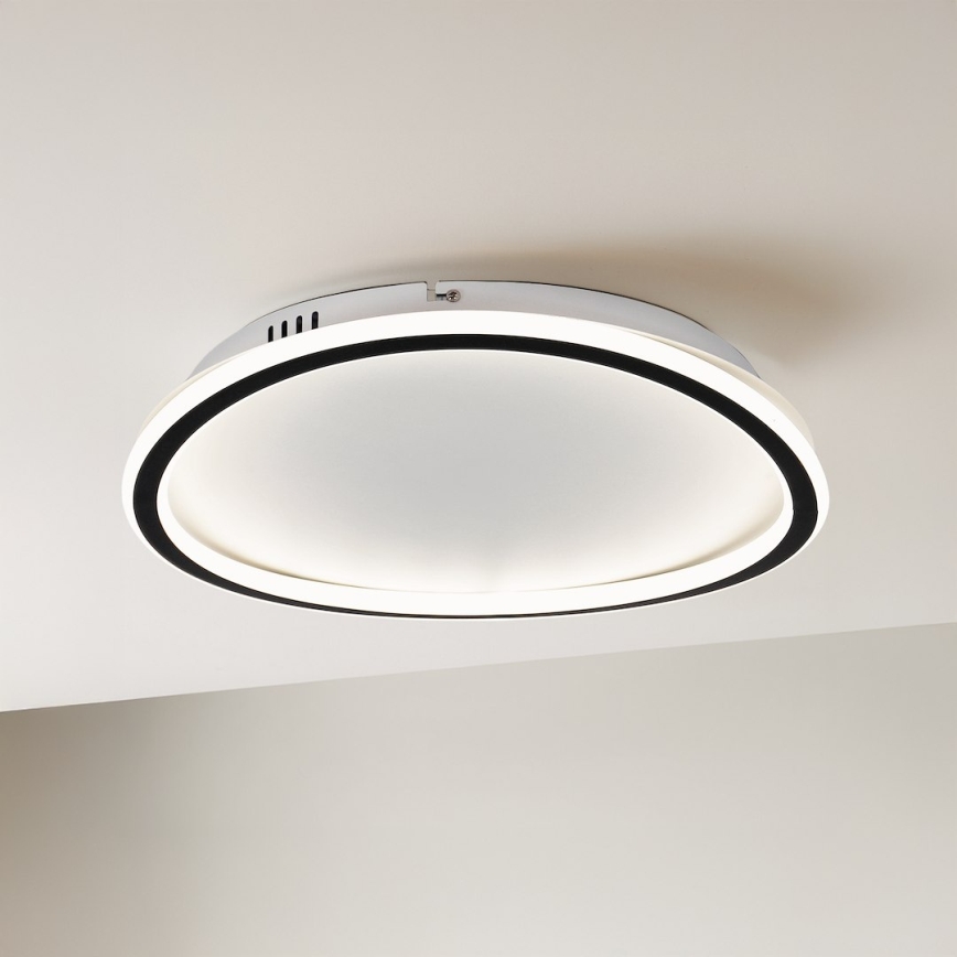 Plafonieră LED CALI, 30 W, 230 V, Ø 40 cm, negru