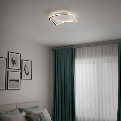 Plafonieră LED CALI 30W/230V 40x40 cm neagră