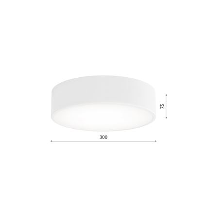 Plafonier LED CLEO LED/24W/230V 3000K diametru 30 cm alb