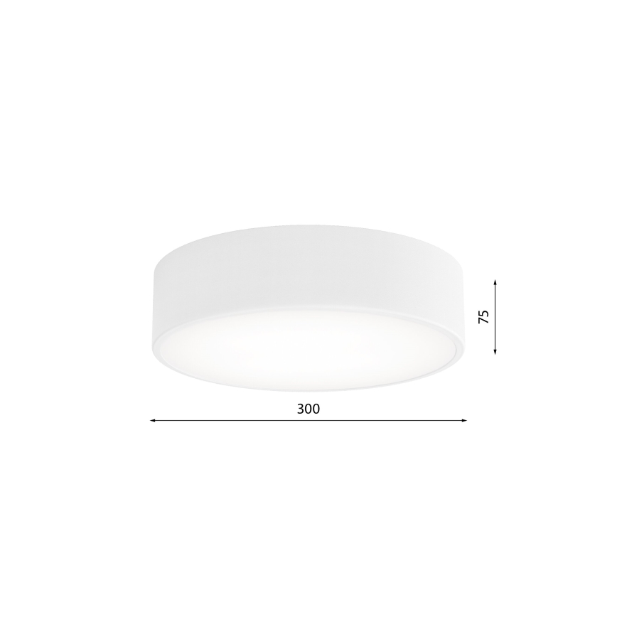 Plafonier LED CLEO LED/24W/230V 3000K diametru 30 cm alb