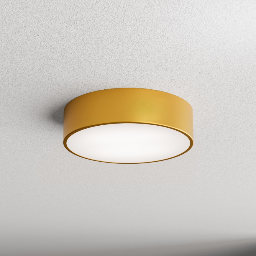 Plafonieră LED CLEO LED/24W/230V 3000K diam. 30 cm auriu