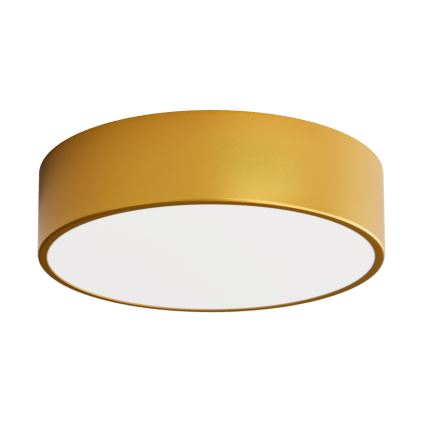 Plafonieră LED CLEO LED/24W/230V 3000K diam. 30 cm auriu