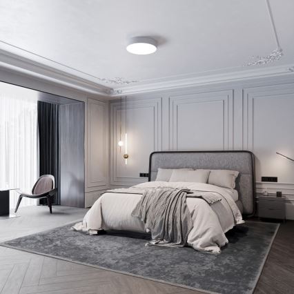 Plafonieră LED CLEO LED/24W/230V 3000K diam. 30 cm gri