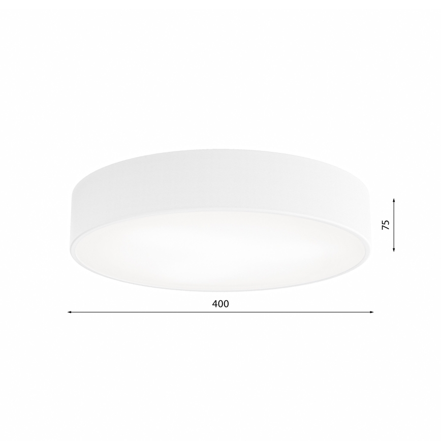 Plafonier LED CLEO LED/43W/230V 4000K, diametru 40 cm, alb
