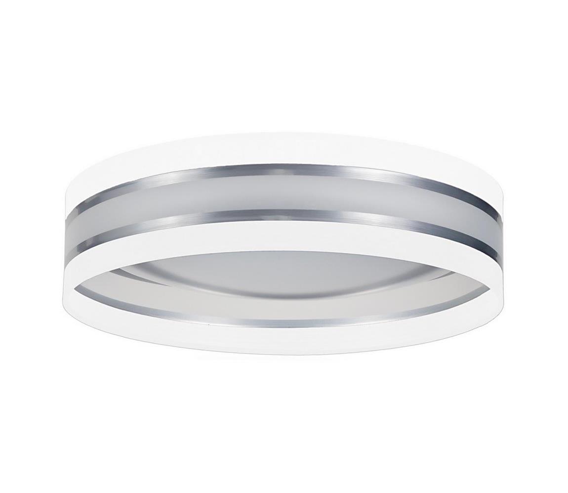 Plafonieră LED CORAL 1xLED/24W/230V albă/argintie