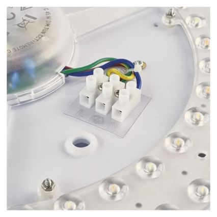 Plafonieră LED reglabilă pentru tavan ILVI LED/30W/230V 2700-6500K diam. 40 cm negru/bej + telecomandă