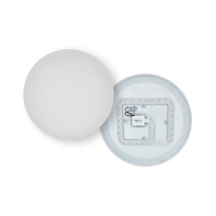 Plafonieră LED cu senzor de mișcare LENA LED/24W/230V, diam. 37,3 cm, albă