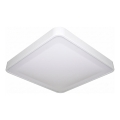 Plafonieră LED cu senzor de mișcare și de amurg WILTON LED/24W/230V 4000K 33x33 cm albă