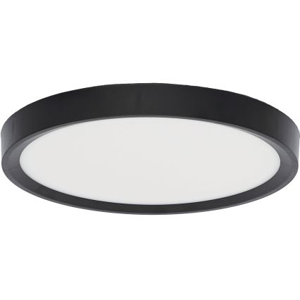 Plafonieră LED cu senzor de mișcare Fulgur s-42585 NOMY-S LED/18W/230V 3000/4000/6000K IP40 d. 23 cm negru